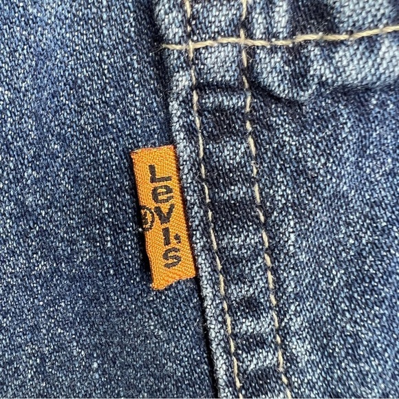 Levi's Orange Tab 100% Cotton Vintage Straight Leg Jeans Size 34 - Picture 10 of 15